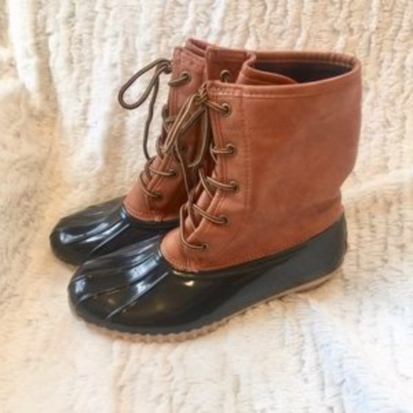 The Original Duck Boot Arianna Rubber Boots Sz 7 - Picture 3 of 7